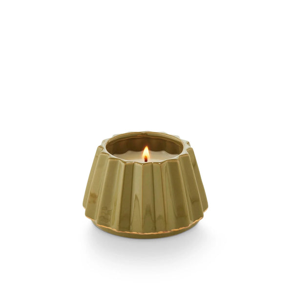 Fresh Balsam Gilded Tree Ceramic Candle