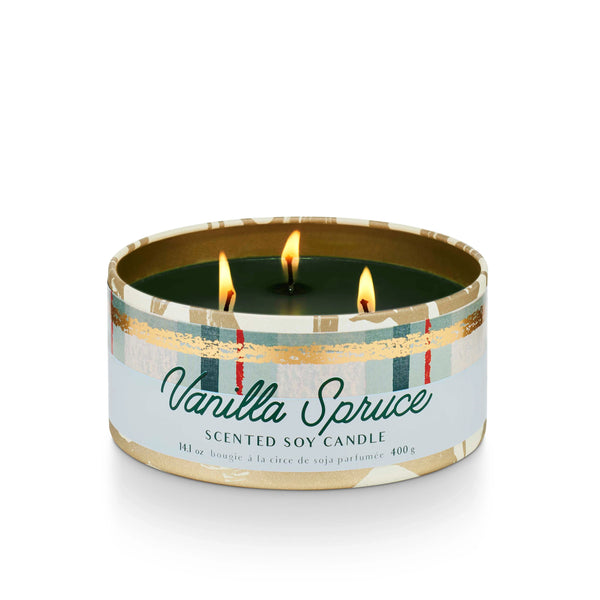 Vanilla Spruce Large Tin