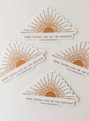 Good Things Are On The Horizon Sticker