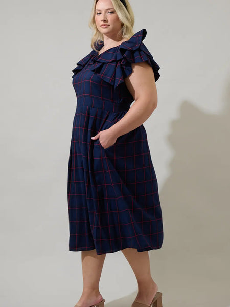 Santana Dress -- Holbrook Plaid