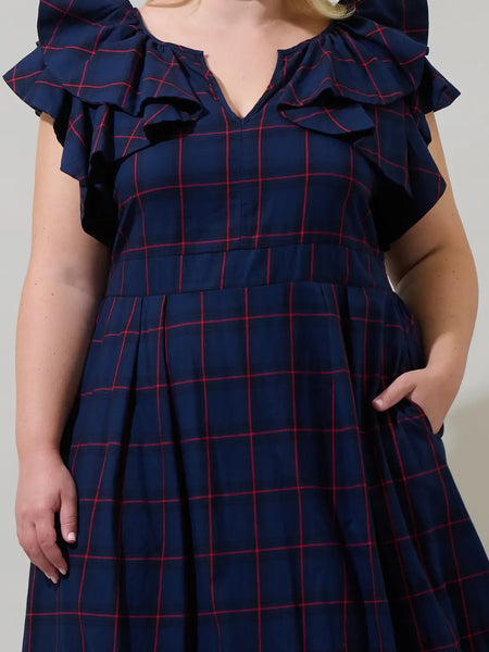 Santana Dress -- Holbrook Plaid