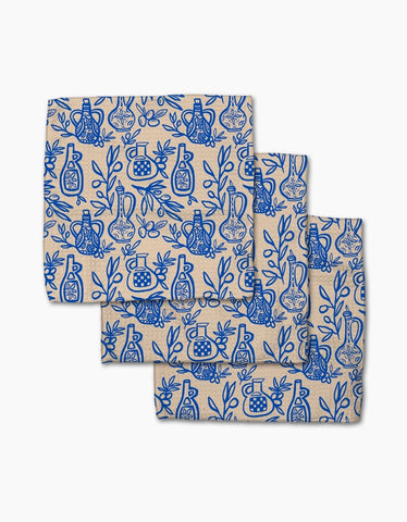 Mediterranean Pour Dishcloth Set