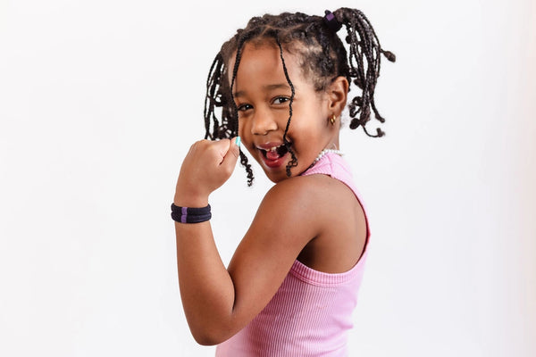 AWAREties Purple Stripe – Girls’ Empowerment