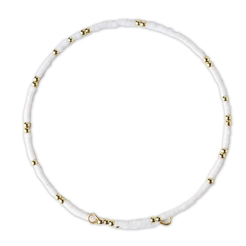 Confetti Bangle - White