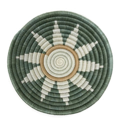 Zuba Woven Bowls - Teal Small