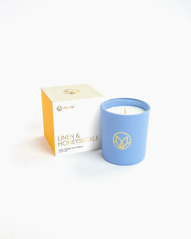 Linen and Honeysuckle Candle