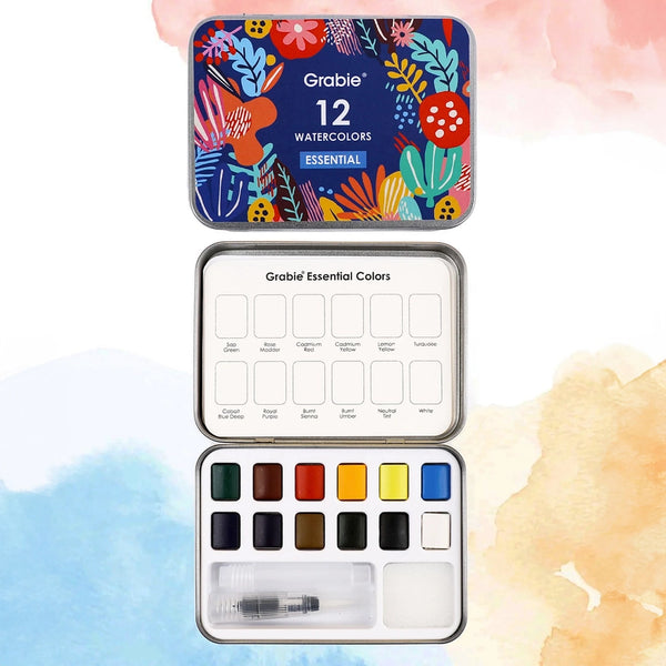 Watercolor Pocket Set - Essential Colors