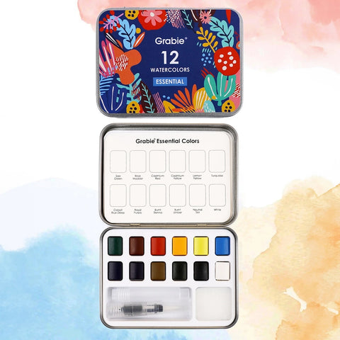 Watercolor Pocket Set - Essential Colors
