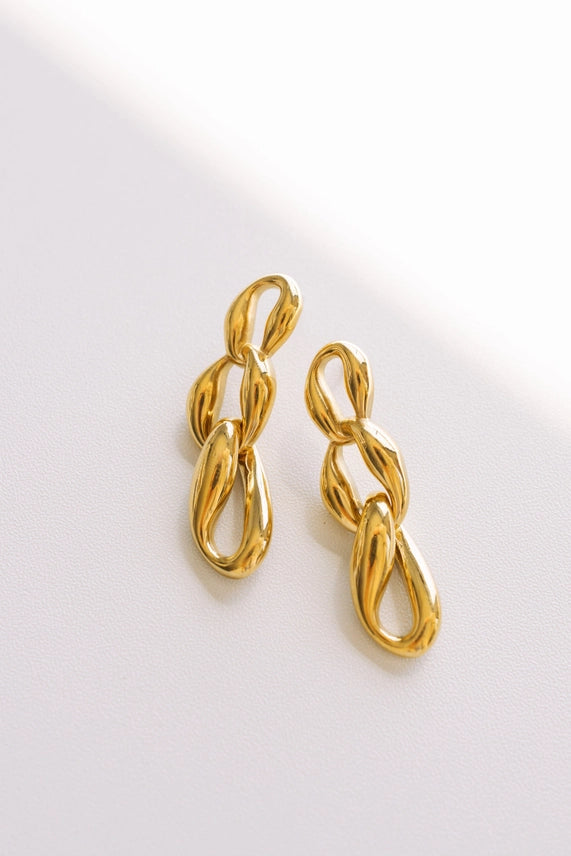 Enola Chain Drop Earrings