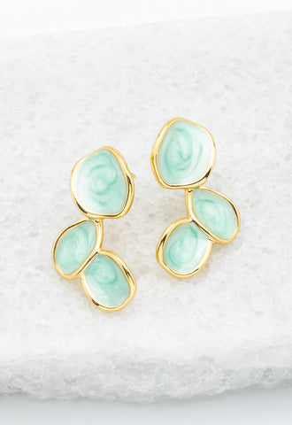 Hope Echo Earrings - Mint