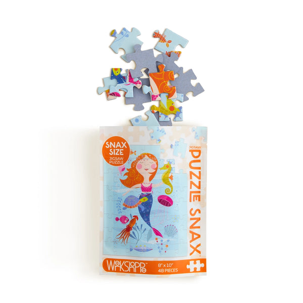 Mermaid and Friends 48 Piece Puzzle Snax