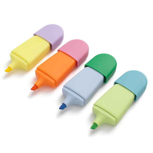 High Energy Mini Highlighters - Set of 4