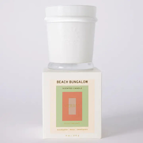 Beach Bungalow Boxed Candle (CANNOT SHIP)