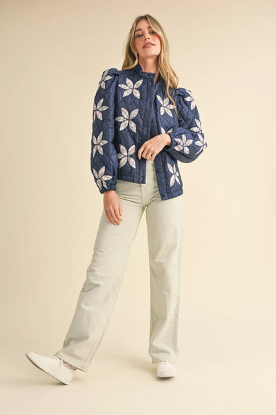 Sally Jacket -- Vintage Navy