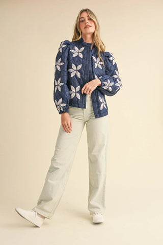 Sally Jacket -- Vintage Navy