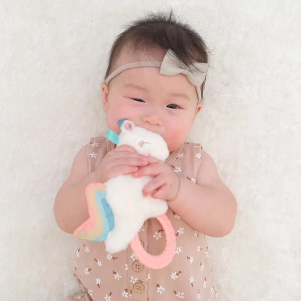 Ritzy Rattle + Teether - Unicorn