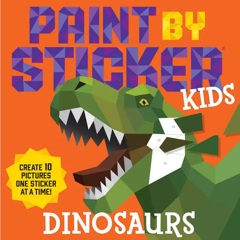 Paint By Sticker Kids - Dinosaurs