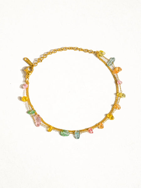 Blakelyn 18K Cz Stone Chain Bracelet