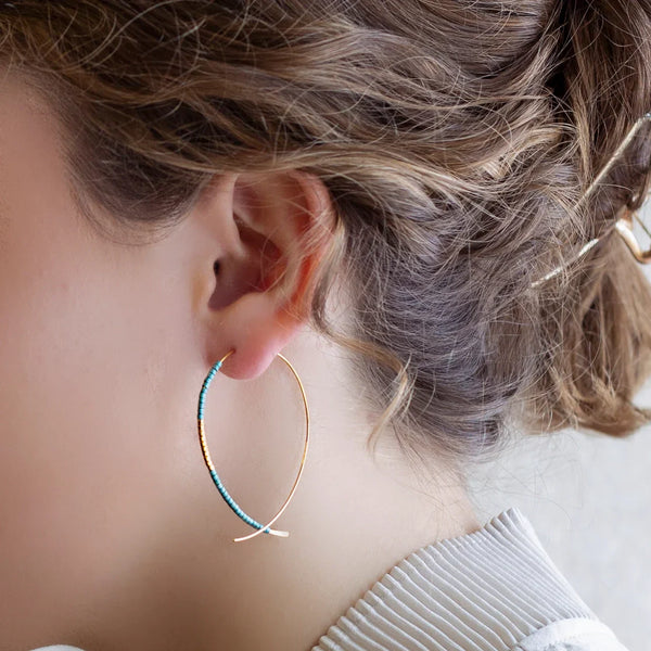 Norah Earrings - Turquoise