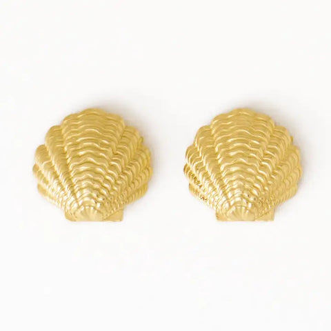 Pearl Shell Post Earrings