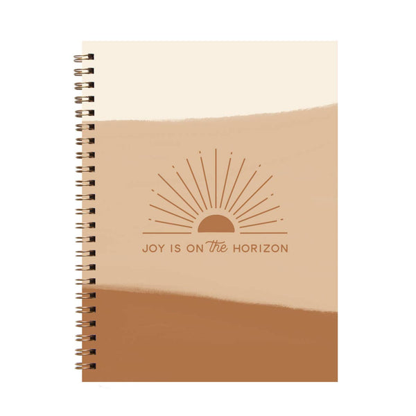 Joy is on the Horizon Spiral Journal Notebook