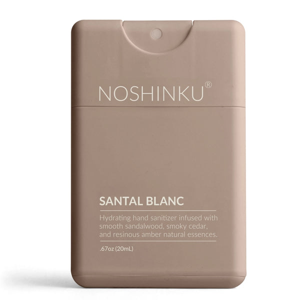 Santal Blanc Refillable Pocket Hand Sanitizer