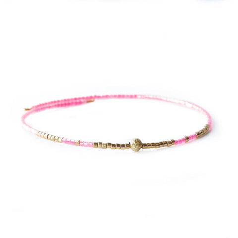 Sprinkles Bangle - Hot Pink