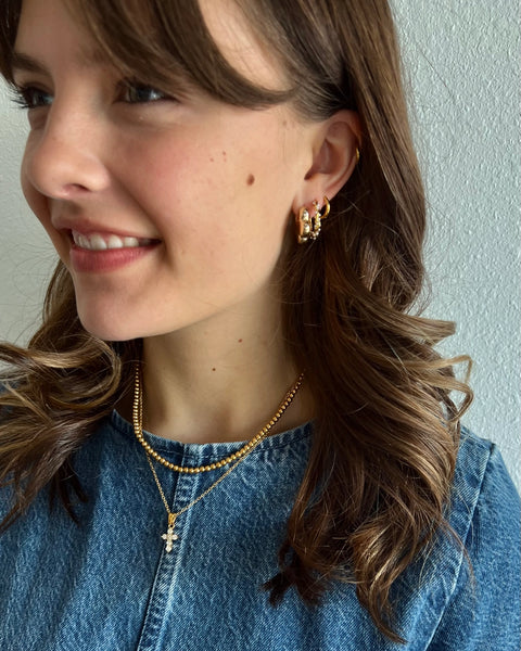 Laya Beaded Necklace - Small Bead