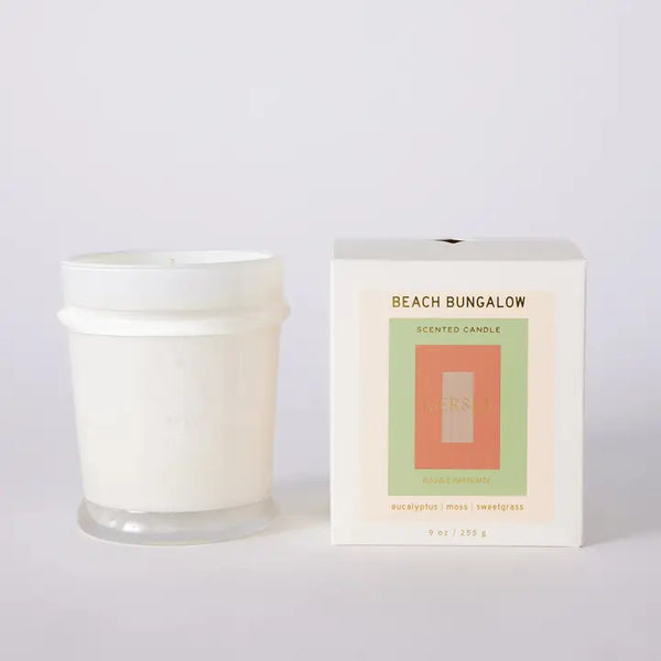 Beach Bungalow Boxed Candle (CANNOT SHIP)