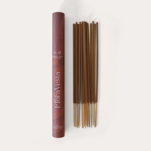 No. Iii Orange + Amber + Lavender Incense