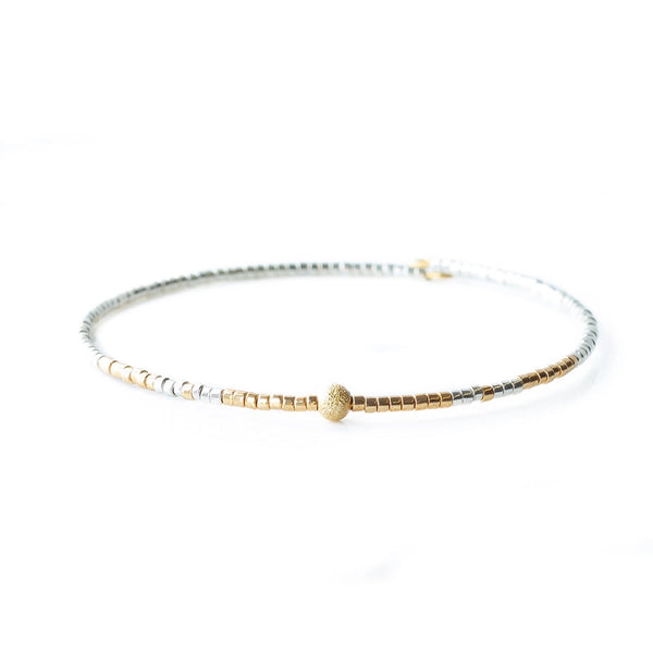 Sprinkles Bangle - Silver