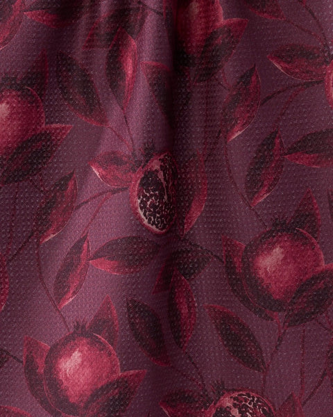 Rich Garnet Tea Towel
