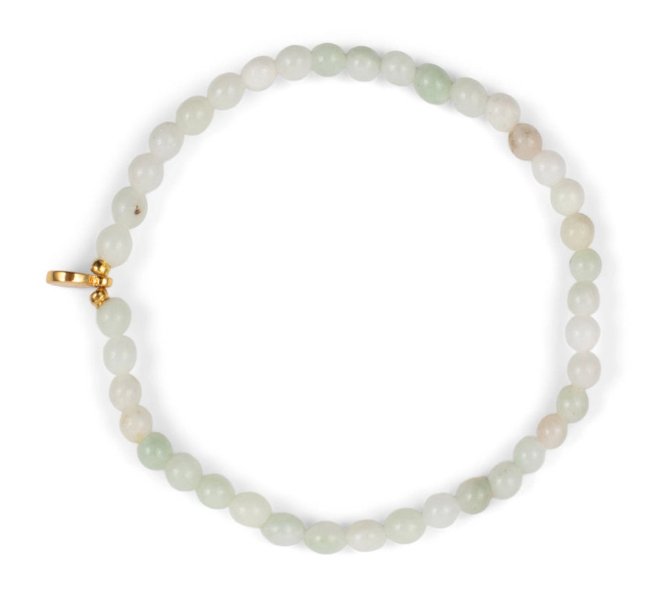 Stone Stacking Bracelet - Jade