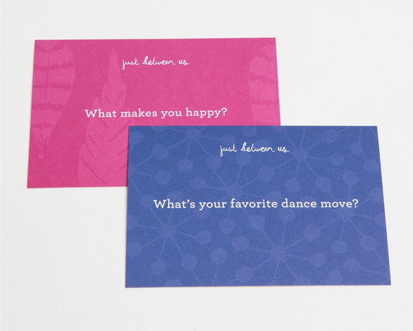 Just Between Us: Conversation Cards for the Whole Family