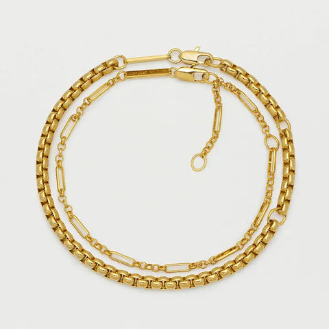 Double Layer Rope Chain Bracelet