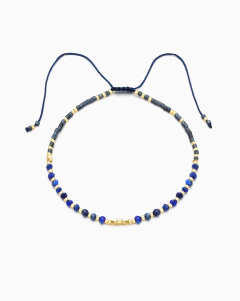 Healing Gemstone Stacking Bracelet - Lapis Lazuli