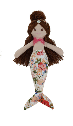 Mermaid Doll - Brunette Hair