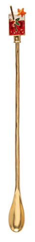 9" Zinc Alloy Cocktail Spoon - Negroni
