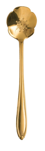 Stainless Steel Flower Shaped Spoon - #3