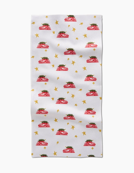 Christmas Bug Bar Towel