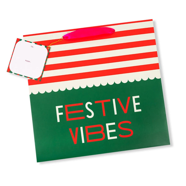 Festive Vibes - Large Gift Bag