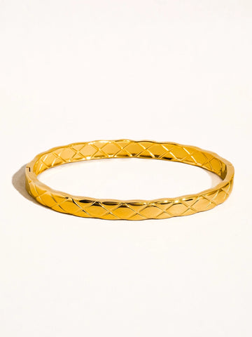 Axl 18K Braided Bangle
