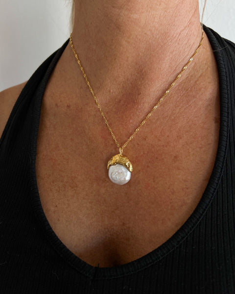 Harriet Pearl Necklace