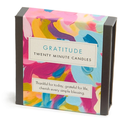 Gratitude 20 Minute Candles