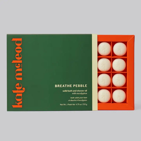Breathe Pebble - Moisturizing Solid Bath & Shower Oil