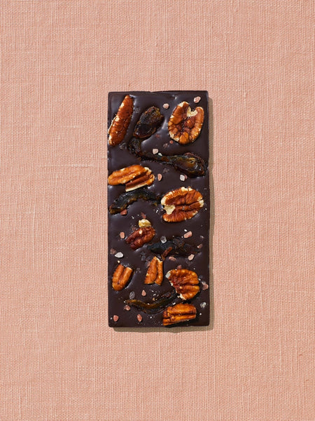 Pecan Date Date - Sweetened Dark Chocolate