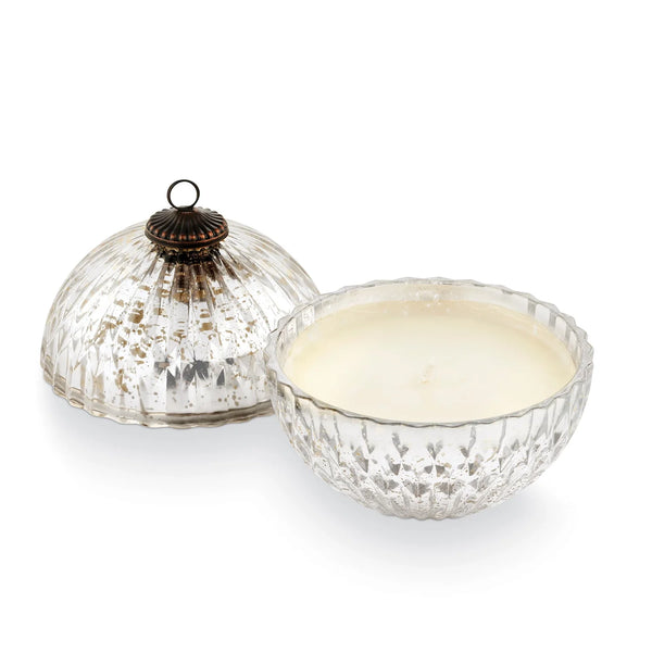 Balsam & Cedar Mercury Ornament - Silver