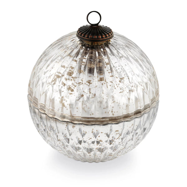 Balsam & Cedar Mercury Ornament - Silver