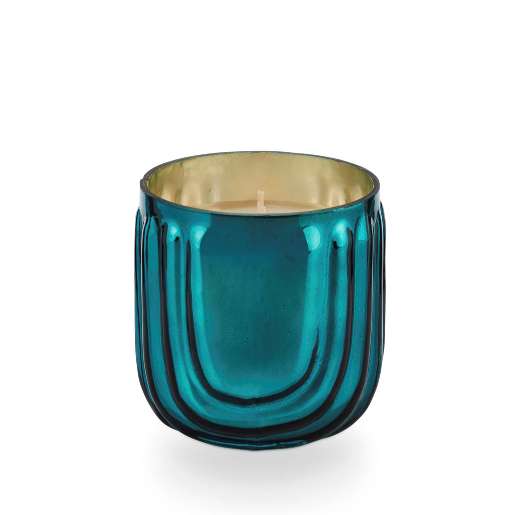 Wondermint Pressed Glass Candle