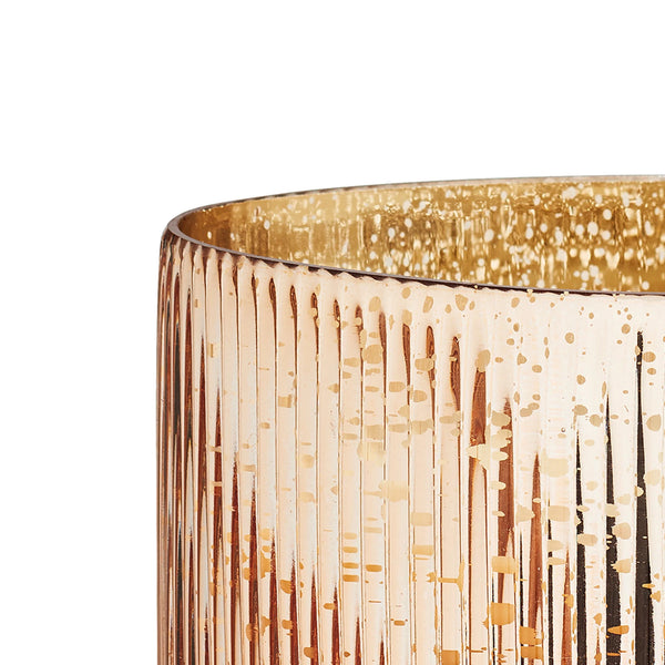 Pink Pine Glitz Large Glass Candle